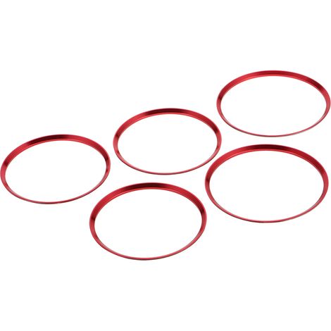 Juego de 5 anillos embellecedores para las rejillas de ventilación de los Mercedes-Benz CLA C117 CLA180 CLA200 CLA250 X156 GLA GLA200 GLA220 (1/5)