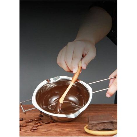 Marmite universelle en inox, bain-marie 600 ml (1/5)