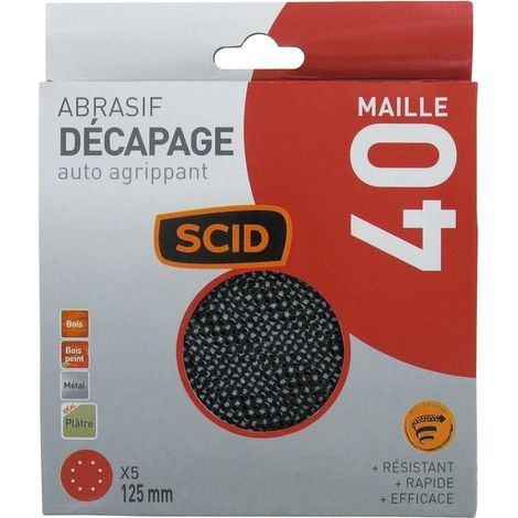 DISQUE MAILLE D125MM G40X5 SCID 243610 (1/2)