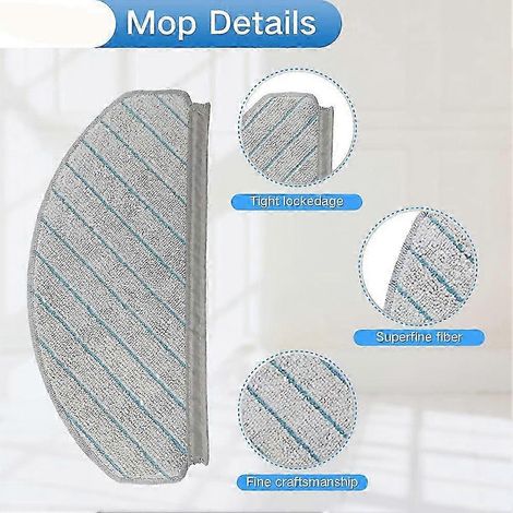 Kit d'accessoires pour aspirateur Ecovacs Deebot N20Pro Plus/N20Plus/N20 - Pièces détachées - Brosse rotative - Brosse latérale - Édition 0711 (1/4)