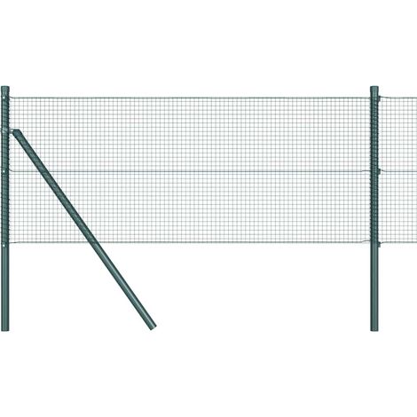 Maison Exclusive - Ground Fix Geschweißter Drahtzaun 100 x 0,6 m