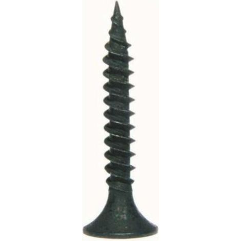 Schwarze Gipskartonschrauben in Streifenform, UNIVERSAL, 3,5 x 25 mm, Schachtel mit 1000 Stück