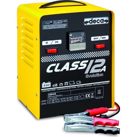 Chargeur De Batteries Deca Class 12a - Pour Motocycle Et Voiture 12/24 V - Pb Wet 9,0 Amp 12/24v