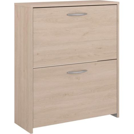 Mobile per scarpe 2 ribalte - EASY LIFE - Rovere - 66,5 x 78,5 x 25,1 - PARISOT (1/5)