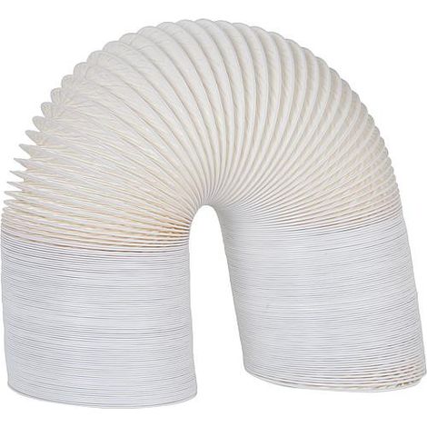 Tuyaux flexible en plastique pour hotte aspirante blanche Type 1056 DN 100 /Rouleau 6 m (1/2)