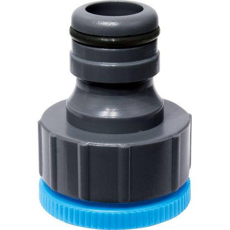 Adapter AQUACRAFT® 550990, MAX-Flow, 3/4"-3/4"x1", für Gartenschlauch
