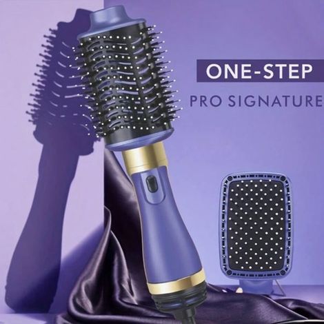 Sèche-cheveux Styler Voluminant 2 En 1 Brosse électrique à Air Chaud Professionnel (1/4)