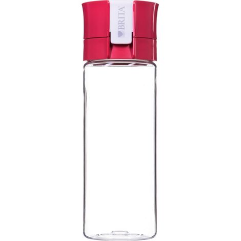 Bottiglia filtrante BRITA da 0,6 l - Rosa, filtro MicroDisc (1/5)