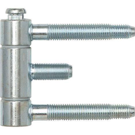 SFS Stahlzargenband (Türband) 3-teilig, Einbohrband 18x61mm Stahl verzinkt