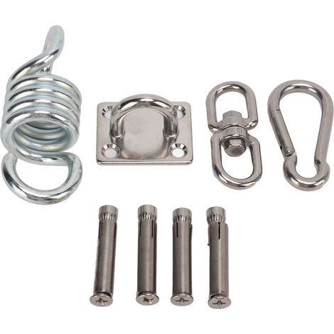 Kit de Suspension Lourd pour Hamac Chaise, Support Plafond Porche en Acier Inoxydable (1/5)