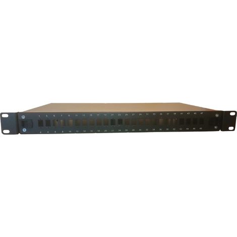Panel de fibra óptica 1U 24x SC Simplex/LC Duplex