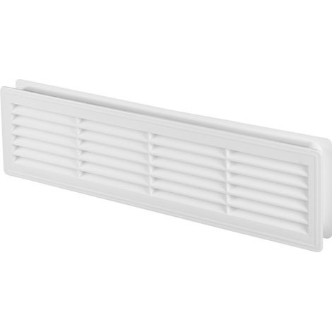 Rejilla de ventilación de la puerta, blanca (1/3)