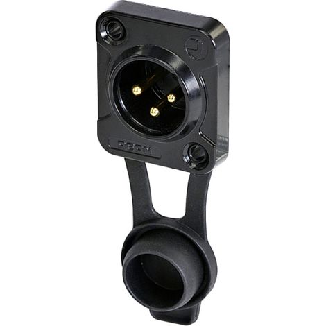 Rean AV RRX3M-Z-002-1 XLR-Steckverbinder Stecker, Einbau Polzahl: 3 1 St.