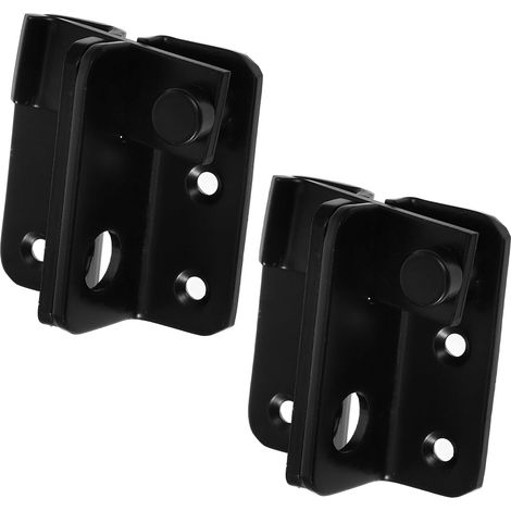 coulissant en acier inoxydable en 2 pièces grand loquet de (1/5)