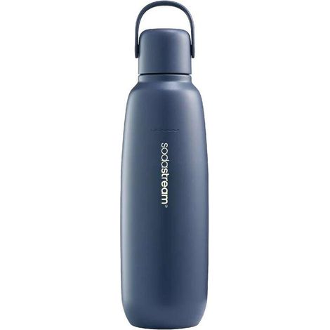 SodaStream Wasser Zu-/Aufbereiter-Zubehör 1062401490 Fizz&Go DWS Metallflasche 0,9L storm