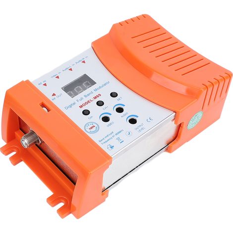 Modulateur audio/vidéo AV vers RF VHF UHF PAL NTSC pour récepteurs satellite, appareils photo, consoles de jeux vidéo, caméras CCD. Prise UE 220-240 V. (1/5)