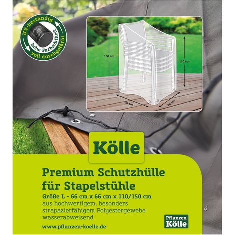 Premium Schutzhülle für Stapelstühle / Klappsessel (1/4)