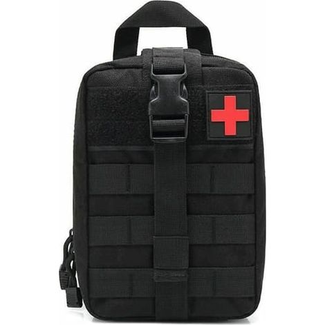 Trousse de premiers secours vide pour le camping et le travail, multicolore, grande taille (1/4)
