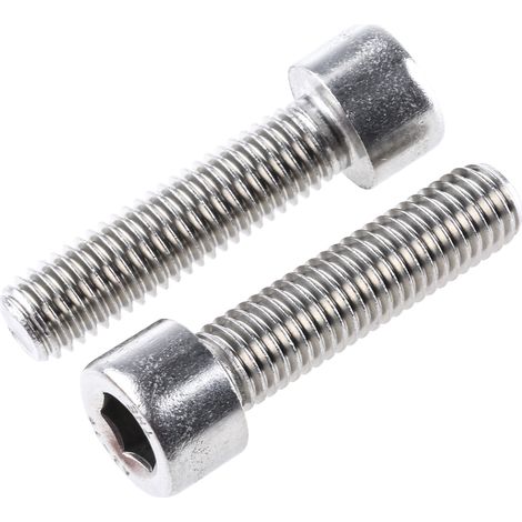 Vis à six pans creux, M10 x 40mm, en Acier Inoxydable ( Prix pour Boîte de 10 )