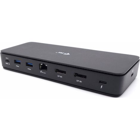 i-tec Thunderbolt 4 Dual DisplayPort Docking Station PRO + Power Delivery 92 W (1/4)