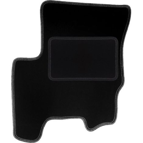 Tapicería negra mate para el asiento del conductor de: SsangYong Korando II (KJ) SUV (1998-2006) (1/5)