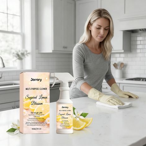 Der Mehrzweckreiniger reinigt Küchenfliesen schonend und entfernt Flecken und Fett. 150 ml -- DE (1/5)
