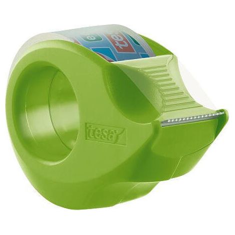TESAFILM MINI DISPENSER ECOLOGO + 1 X TESAFILM ECO & CLEAR 10M X 19MM (1/4)