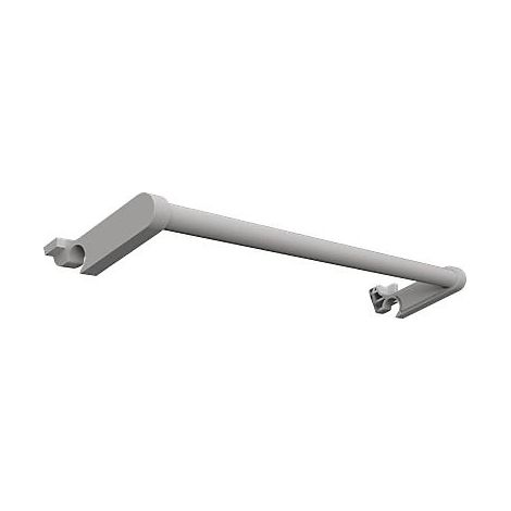 Noirot – Barre pour sèche-serviettes ACTIBAIN – Dimensions 34,8 x 5,5 x 13 cm – Couleur blanche – Accroche rapide pour séchage efficace