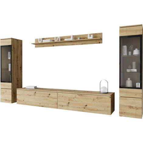 Conjunto de salón Sarasota 126, Roble Artisan