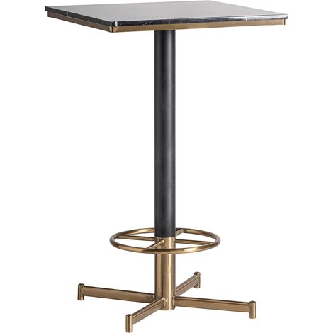 Table de bar art déco noire et dorée - noir et doré (1/5)