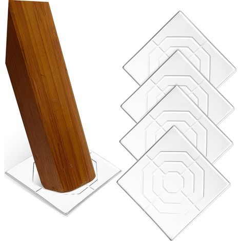 Patins antidérapants en silicone pour pieds de table, en polyuréthane (1/5)