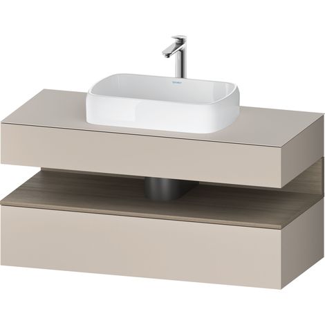 Duravit Collection One Meuble sous-vasque sur console, 1 tiroir,