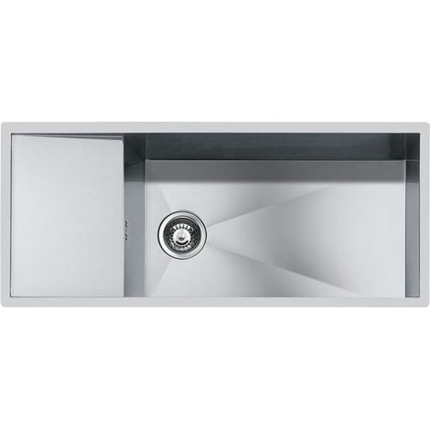 Foster Quadra 100.1V.FT Fregadero empotrado Rectangular Acero inoxidable (1/5)