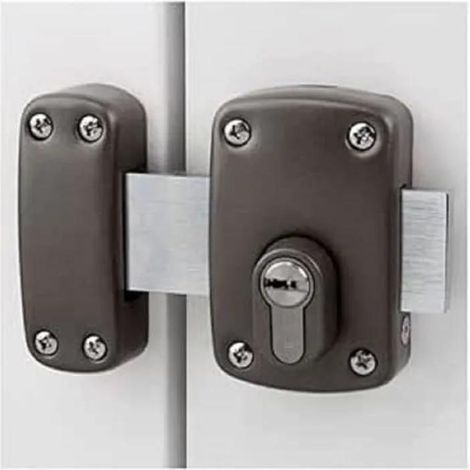 Vorhängeschloss Ifam Security Lock X5 dunkelgrau 110 mm langlebiger Stahl