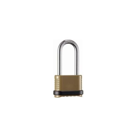 Verrou à Combinaison 52mm - EINNENFFER - Cadenas Long Anti-Dérapant avec Sécurité Élevée, Mécanisme Résistant aux Effractions, Idéal pour Cabanons, Vestiaires et Stockage