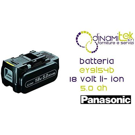 Panasonic - EY 9l54 b Batteria ricaricabile 18.0 v/5.0 ah li-Ion (1/4)