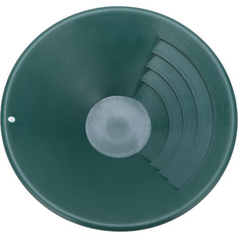 Poêle à panoramique dorée de 260 mm, classificateur de tamisage en ABS, accessoire de plateau de tamis de lavage, vert (1/4)