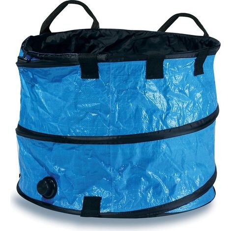 Bac de lavage pliant pour animaux – Double paroi en toile PVC étanche – 4 renforts de 45 cm – Bouchon de vidange et poignées de transport – Astuceo