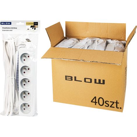 MULTIPRISE PR-1.5M-5G/W (5 PRISES) 1,3 m