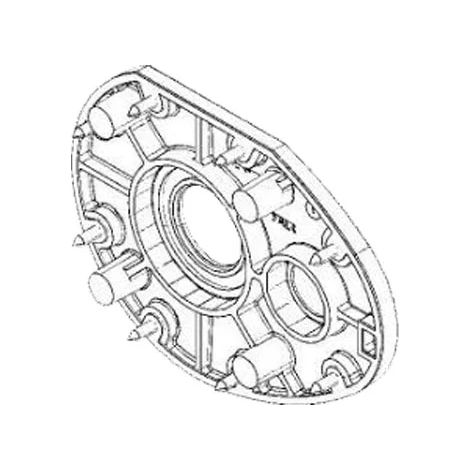 came pièce détachée bride gauche motoréducteur c-bx 119ricx026 (1/3)