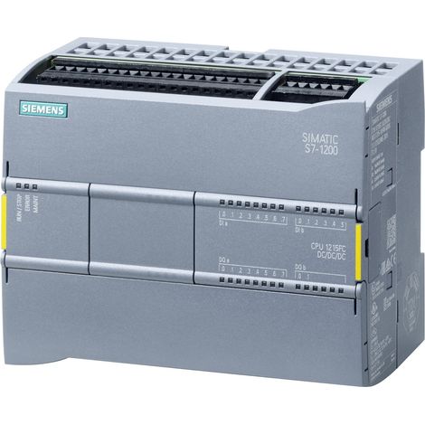 CPU 1214 FC SIMATIC S7-1200F con 14 ingressi digitali Siemens 6ES72141AF400XB0