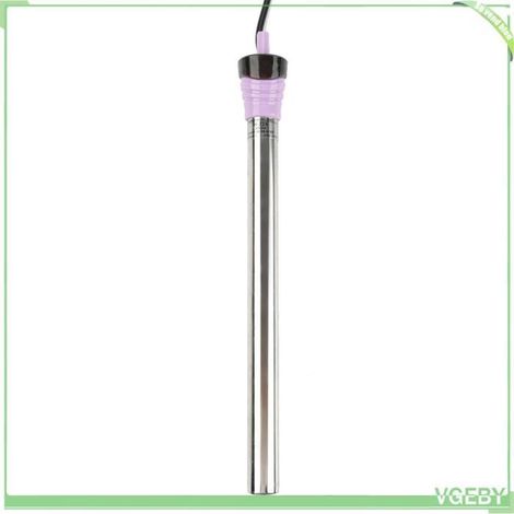 Barre de chauffage d'aquarium - FAFEICY - Tige chauffante inox - 18-34°C réglable - Entièrement submersible - Anti-corrosion (1/5)