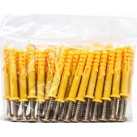 Kit de chevilles et vis murales durables pour des solutions de montage pérennes avec finition antirouille