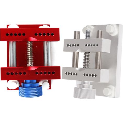 Ganzmetall-Uhrenreparaturwerkzeug, Öffnungs- und Mikrogravurmaschine für Metalluhrengehäuse, Uhrenreparaturgerät, rot. (1/5)