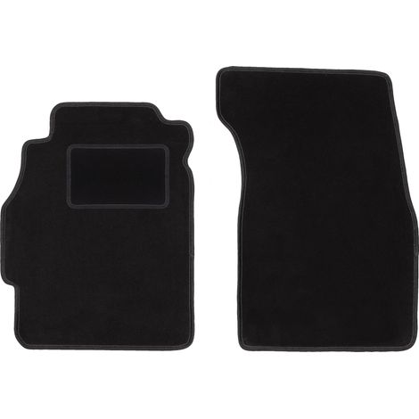 Alfombrillas delanteras negras para Honda Civic VI hatchback 3 puertas (1995-2001)