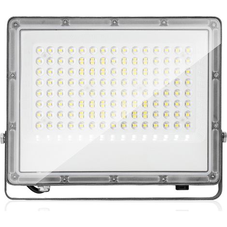 Randaco 100W LED Fluter Flutlicht LED Strahler IP65 Wasserdicht Außenstrahler Outdoor-Sicherheitsleuchte für Garten Garage 6000K