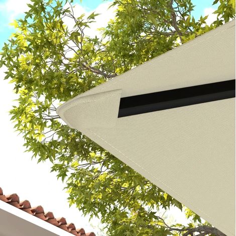 Tetto per gazebo 3 x 3 m in Oxford 600D, 8 fori di drenaggio, bianco OKMYHOME (1/5)