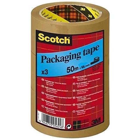 Scotch Heavy cinta adhesiva marrón havana 50 mm x 66 m