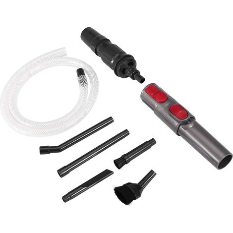 9 pièces Mini Kit d'aspirateur, aspirateur Adaptateur Outil Kit de Nettoyage de véhicule de Voiture pour (1/5)
