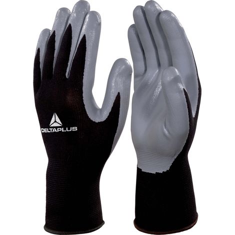 Guanti da lavoro Delta Plus dpve712gr rivestimento nitrile certificati